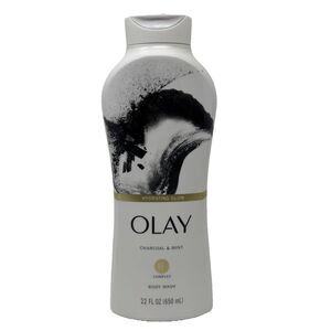 Olay Hydrating Glow Charcoal & Mint B3 Complex Body Wash 22 Fl Oz